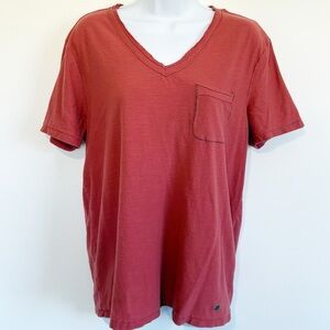 BOSS HUGO BOSS Short Sleeve Tee Red Large